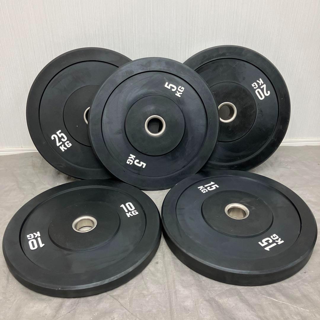 ヒロ バンパープレート 20kg 15kg 10kg 各2枚90kgセット