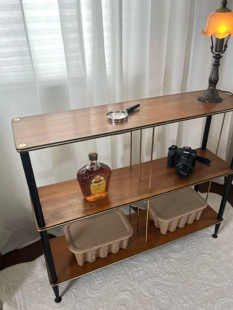 輸入ビンテージ家具　飾り棚　シェルフ