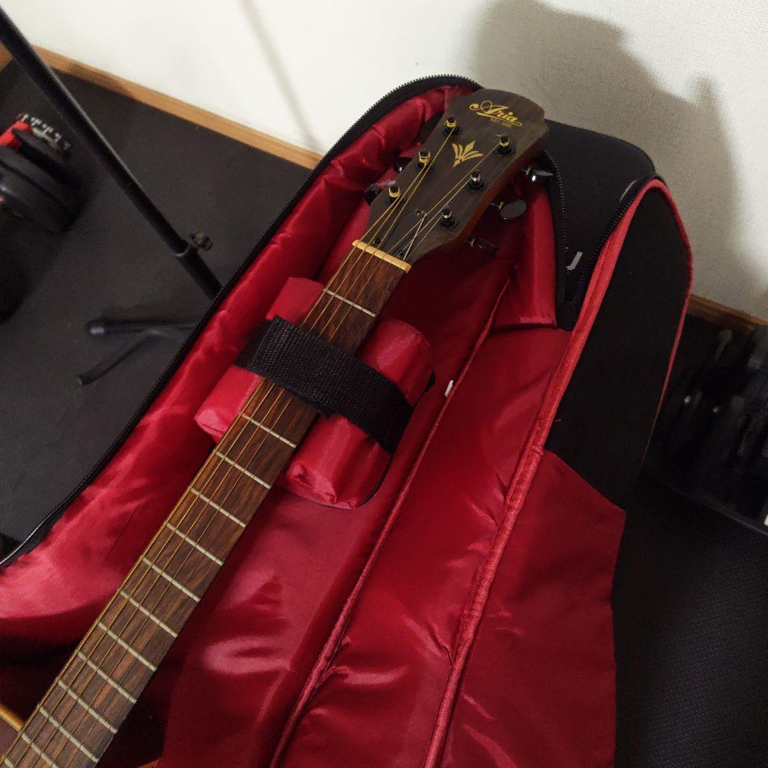 Aria アコースティックギター ブラウン　エレアコ