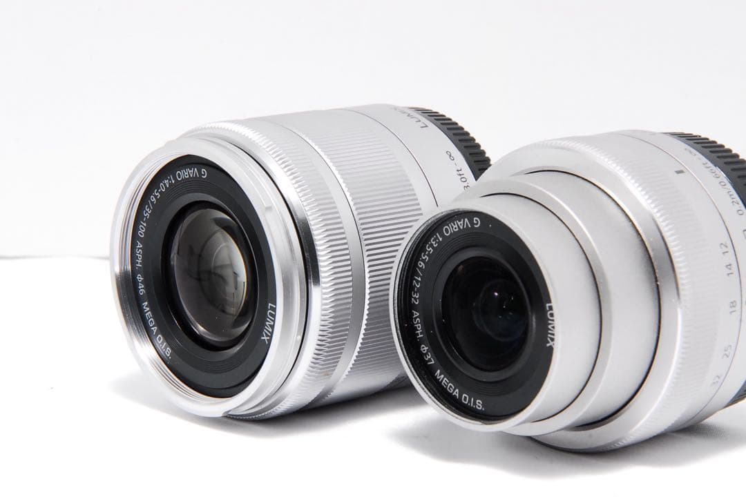 美品 LUMIX DMC-GF7 ブラウン ダブルレンズキット 一眼658回