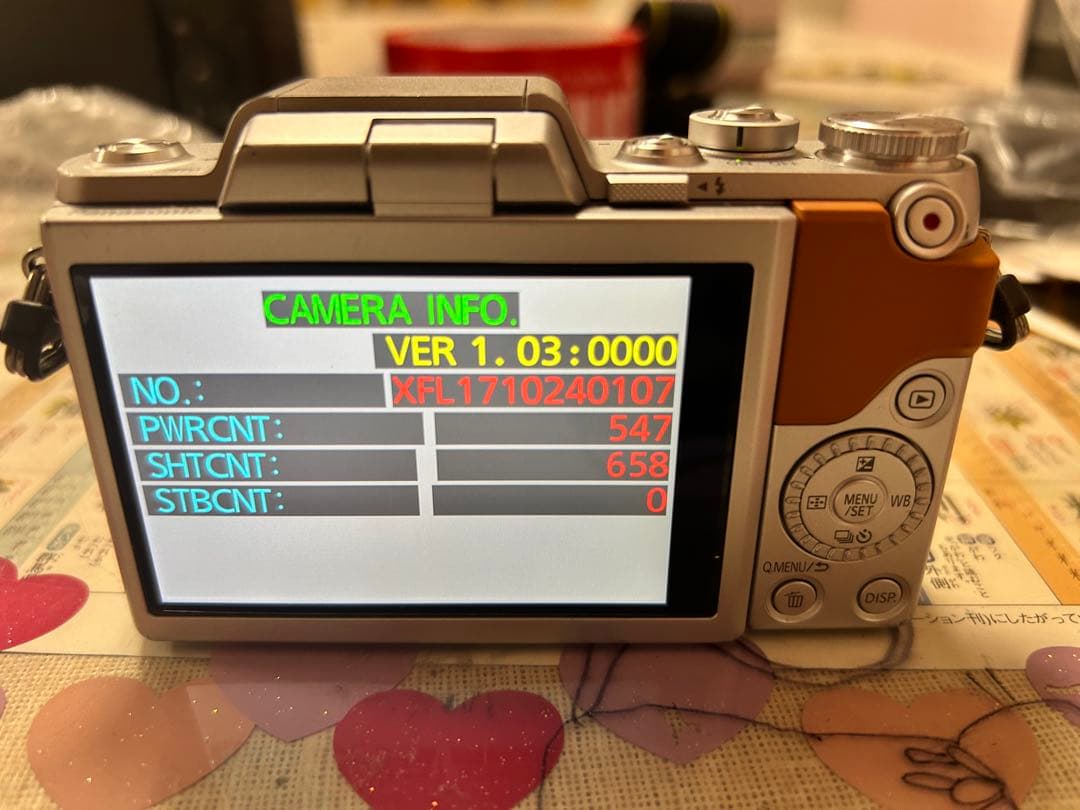 美品 LUMIX DMC-GF7 ブラウン ダブルレンズキット 一眼658回