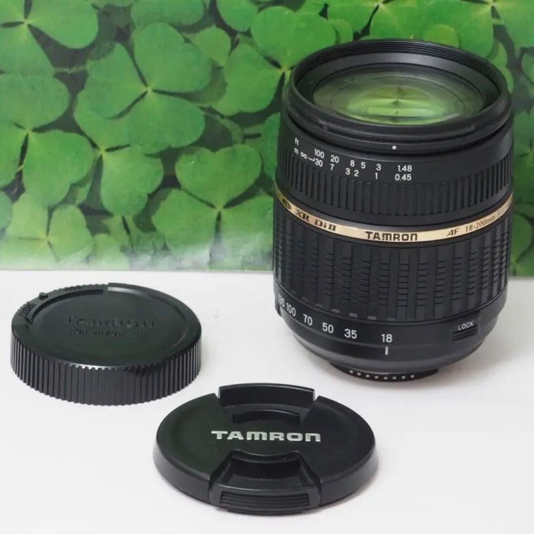 【美品】❤️タムロン AF18-200mm 超望遠神レンズ（Nikon用）