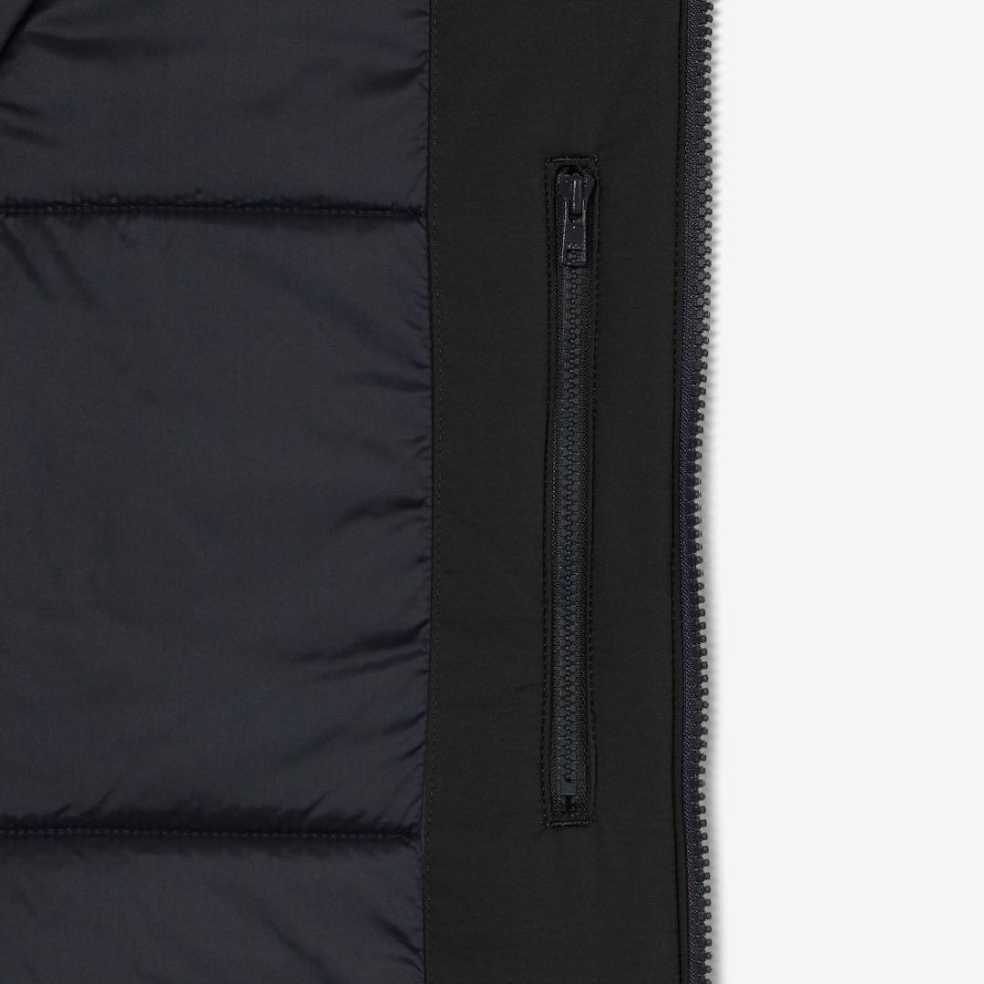 ジャケット・アウター ENNOY PADDED NYLON HOODIE (BLACK) XXL