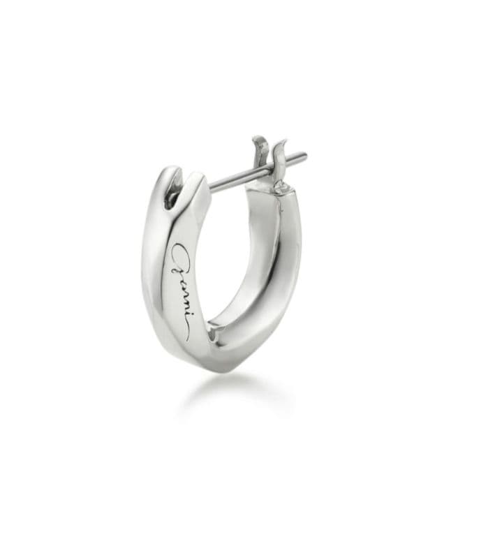 定価22000円【美品】GARNI クロッケリー 両耳ピアス フープ sv925
