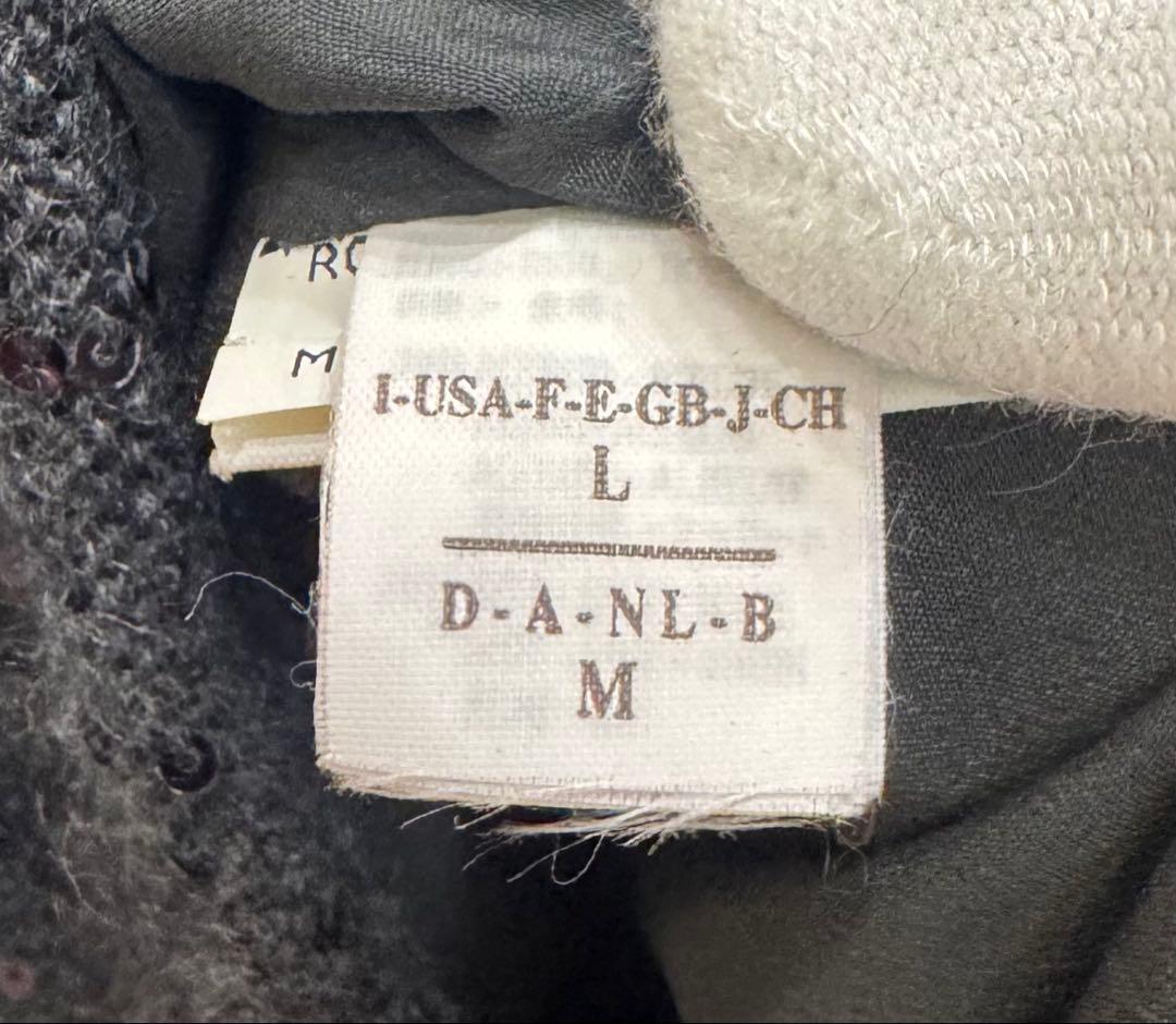 ブルネロクチネリ カシミヤ混スパンコールワンピ L サイズ イタリア製【美品】