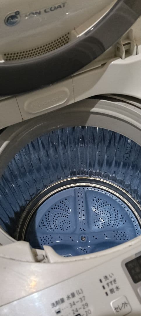 SHARP 縦型洗濯機 5.5kg ION COAT