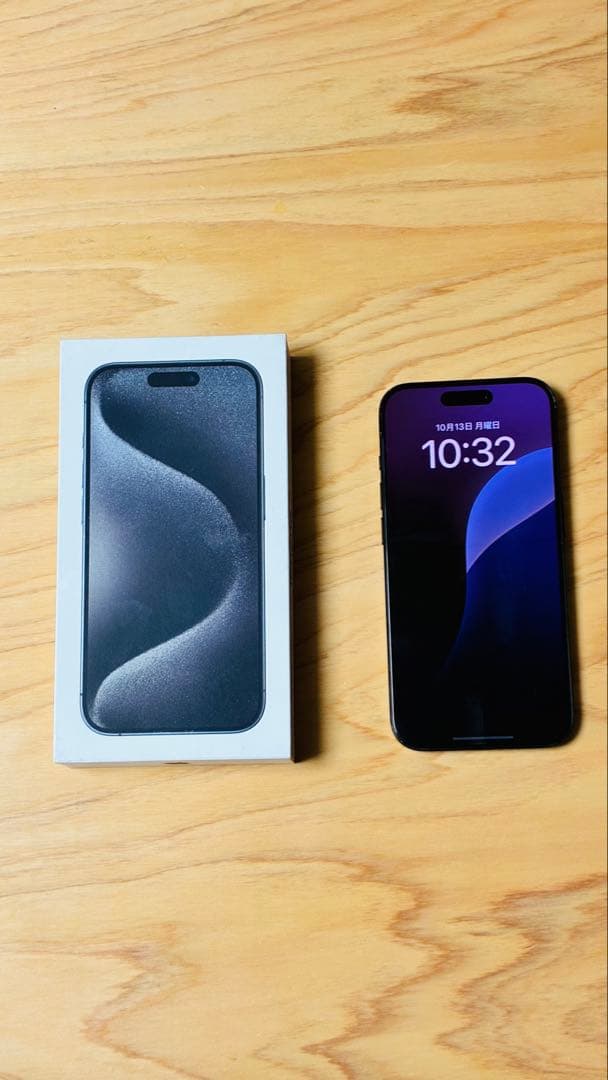 Apple iPhone 15 PRO ブラックチタニウム　256GB ジャンク