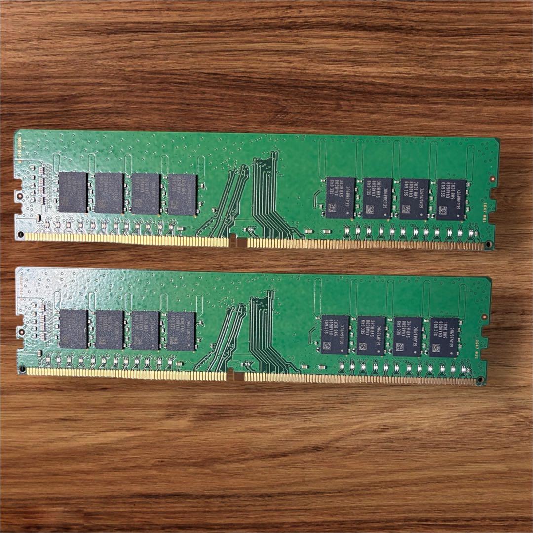 【MemTest+OCCT完走】 Samsung 16GB×2 32GB