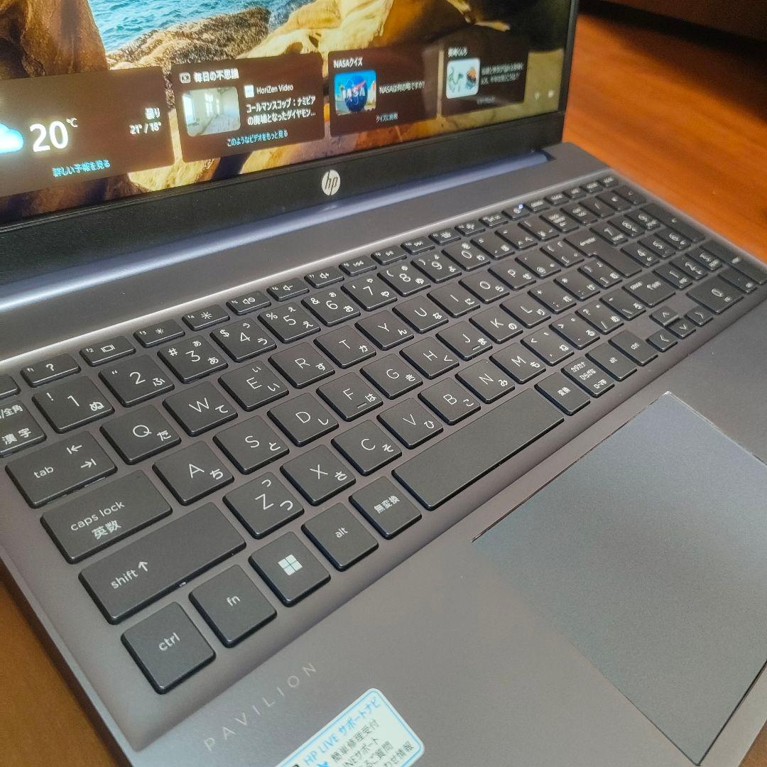 Windowsノート本体 HP Pavilion 15-eh1xxx