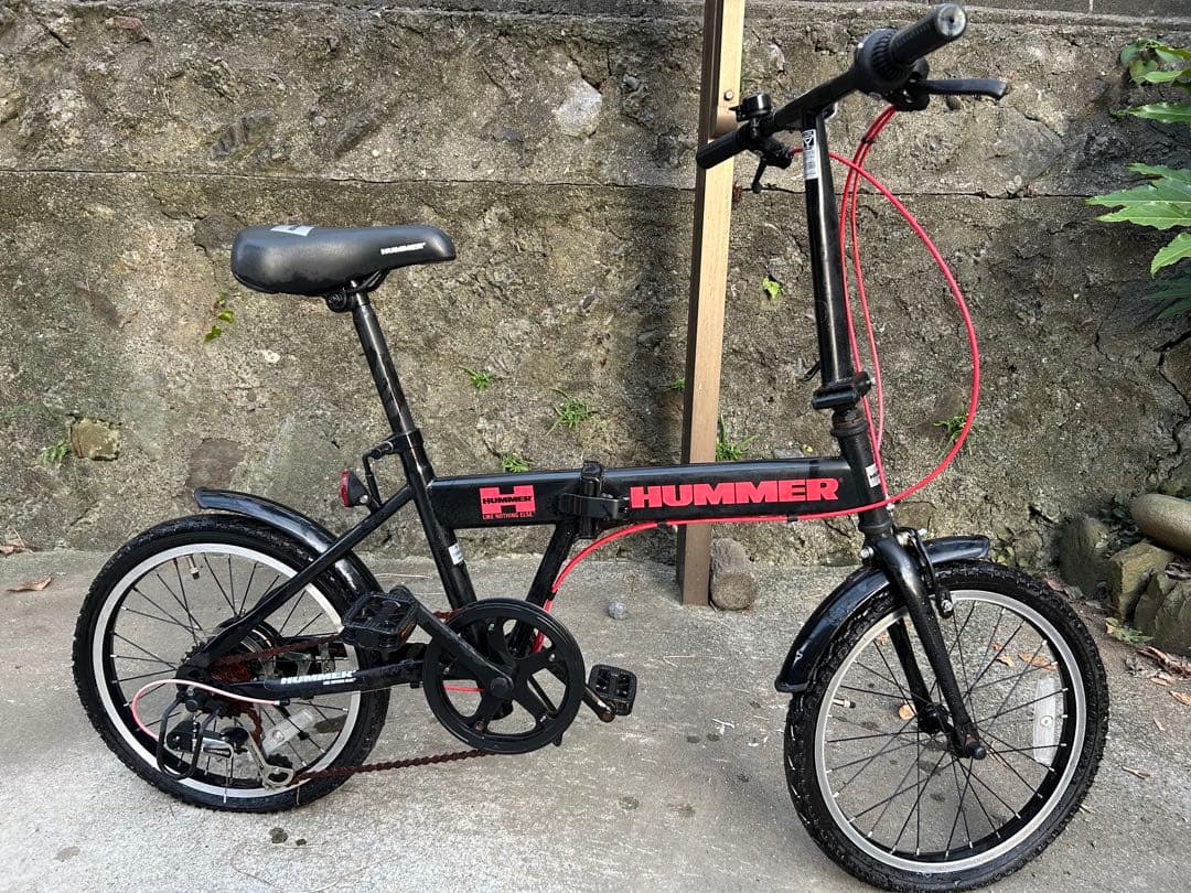 雪*兎様 HUMMER 折りたたみ自転車