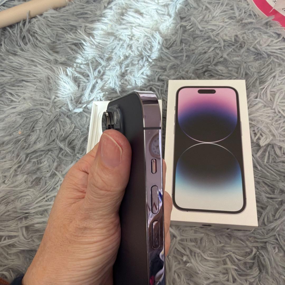 Apple iPhone 14Pro 256g ディープパープル 本体