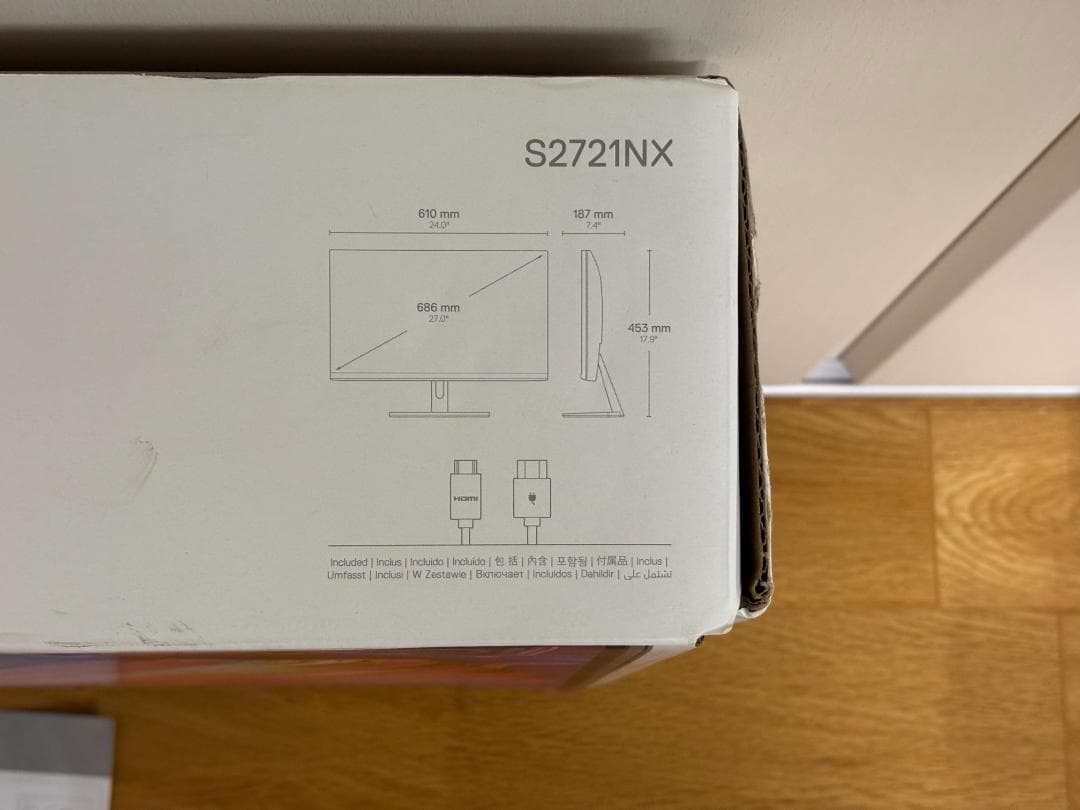 DELL S2721NX 27インチモニター