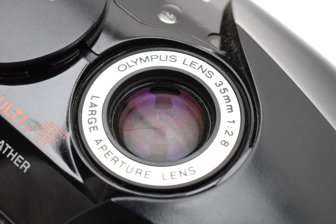 美品 OLYMPUS μ II ブラック コンパクトフィルムカメラ