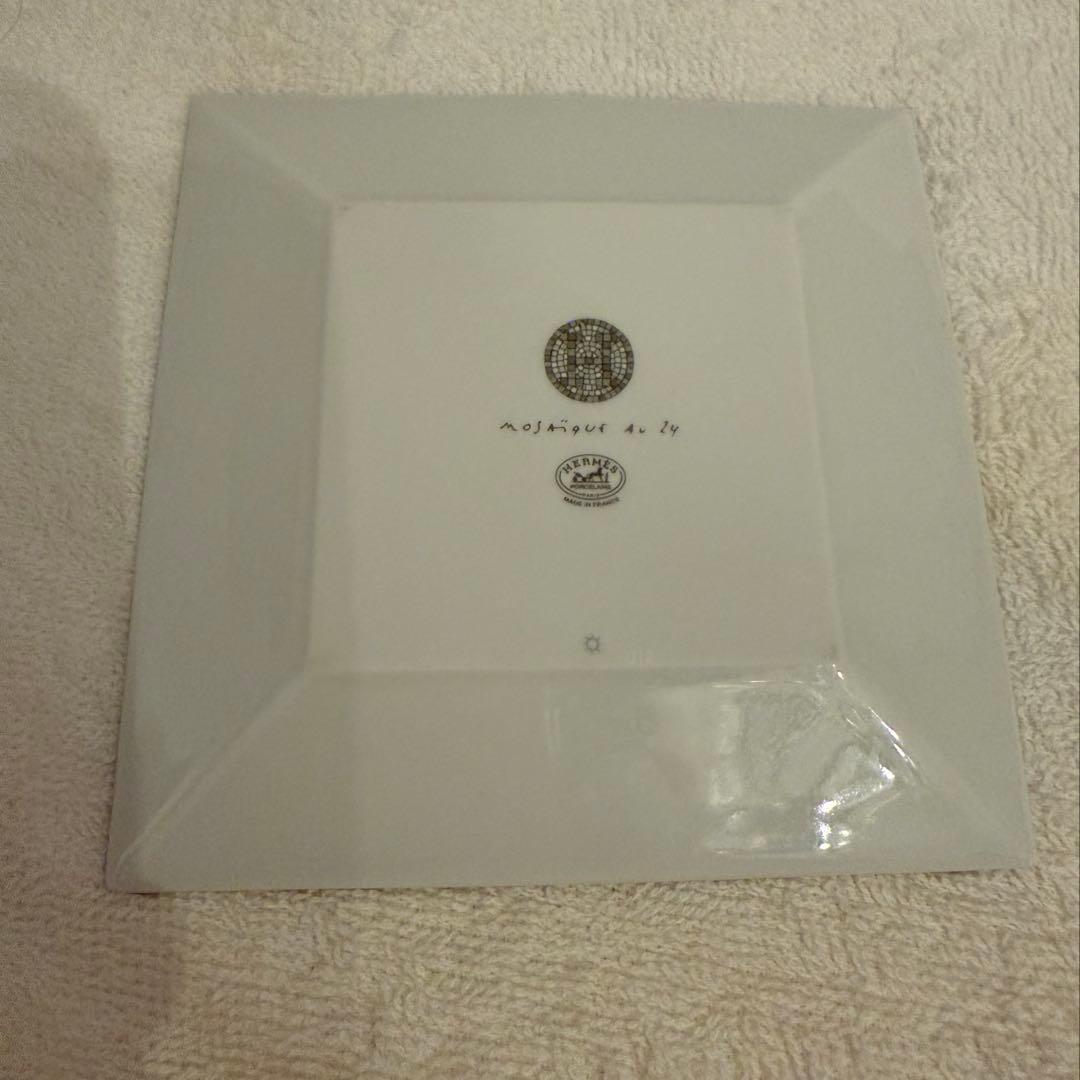 エルメス HERMES モザイク24　プラチナ　プチカレ美品