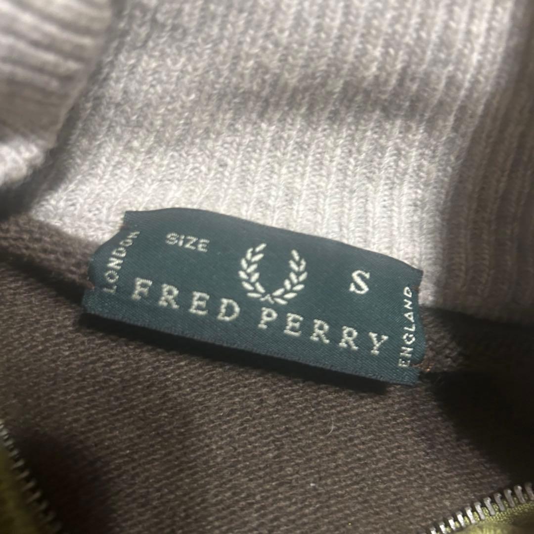FRED PERRY フレッドペリー ドライバーズニット ジップニット