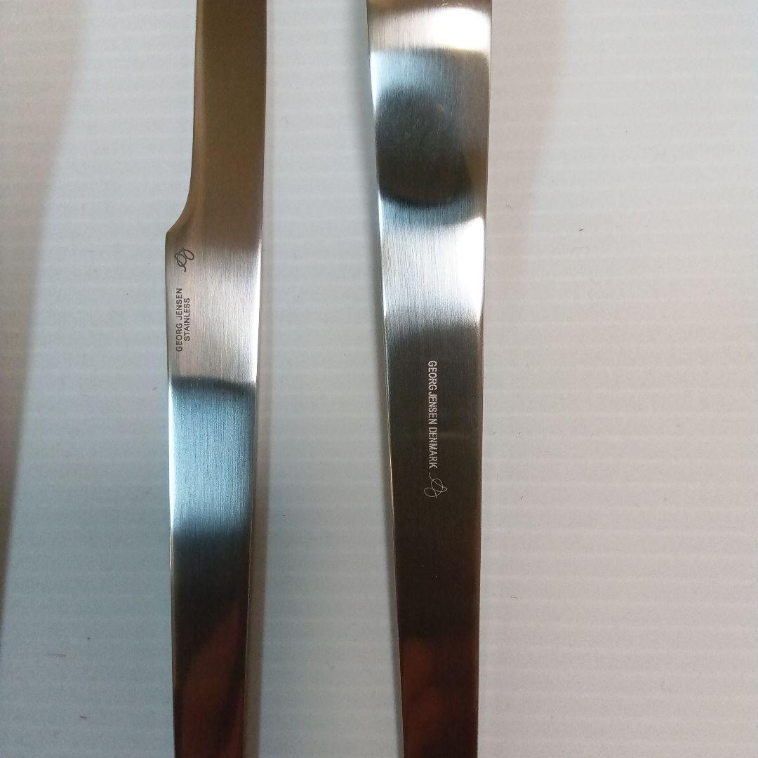 アルネ.ヤコブセン　ジョージ　ジェンセン　カトラリー　ナイフ＆フォーク２セット