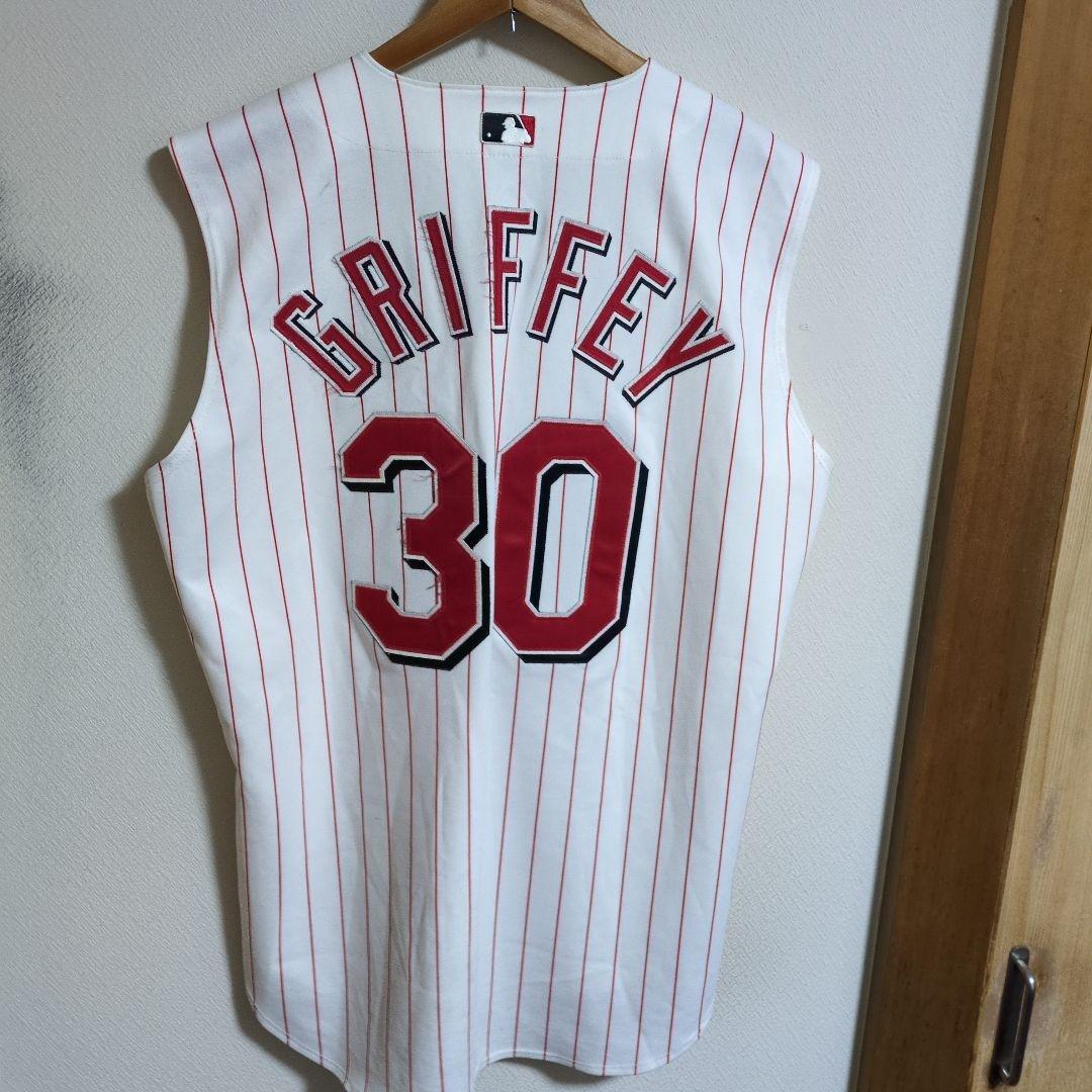 GRIFFEY 30 シンシナティ1年目7年連続40本オールスターパッチ付き