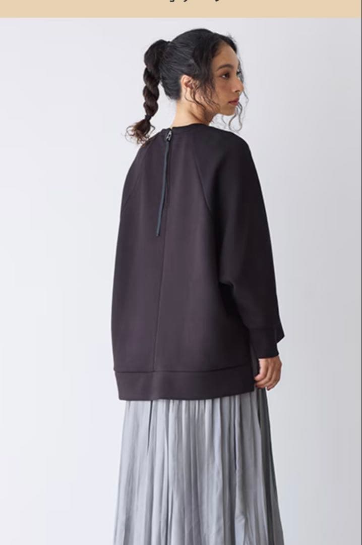 オアーノ　スウェットプルオーバー　ブラック　M