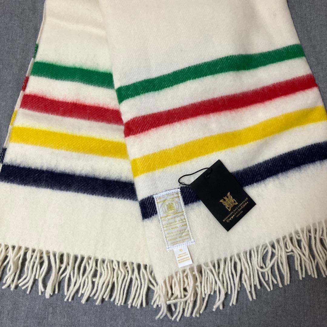 ハドソンベイ ウールブランケット 42×70インチ 106cm×177cm