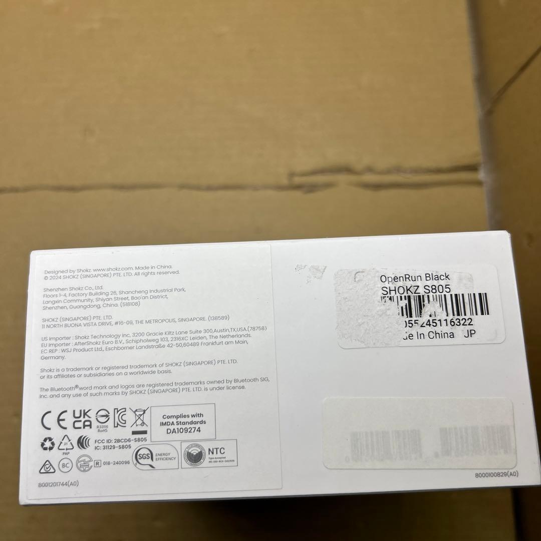 Shokz (ショックス) OpenRun SHOKZ S805