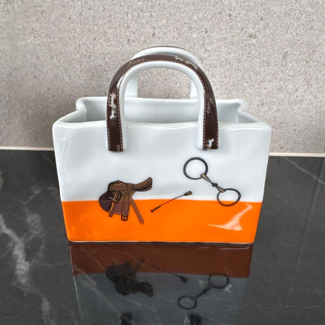 【新品/未使用】ポーセラーツ/小物入れ、ペン立て