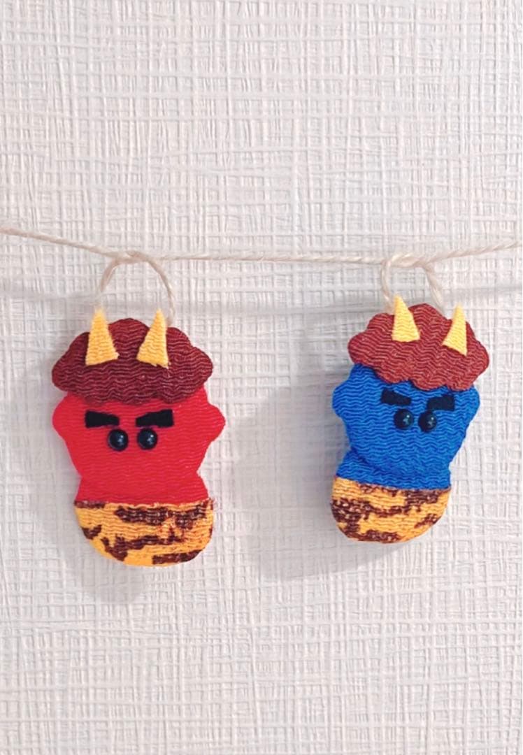 ガーランド 節分 ハンドメイド  節分オーナメント ※限定価格中