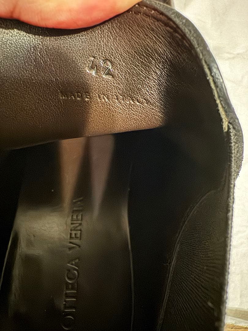 ボッテガヴェネタ　タイヤブーツ 42 グリーン