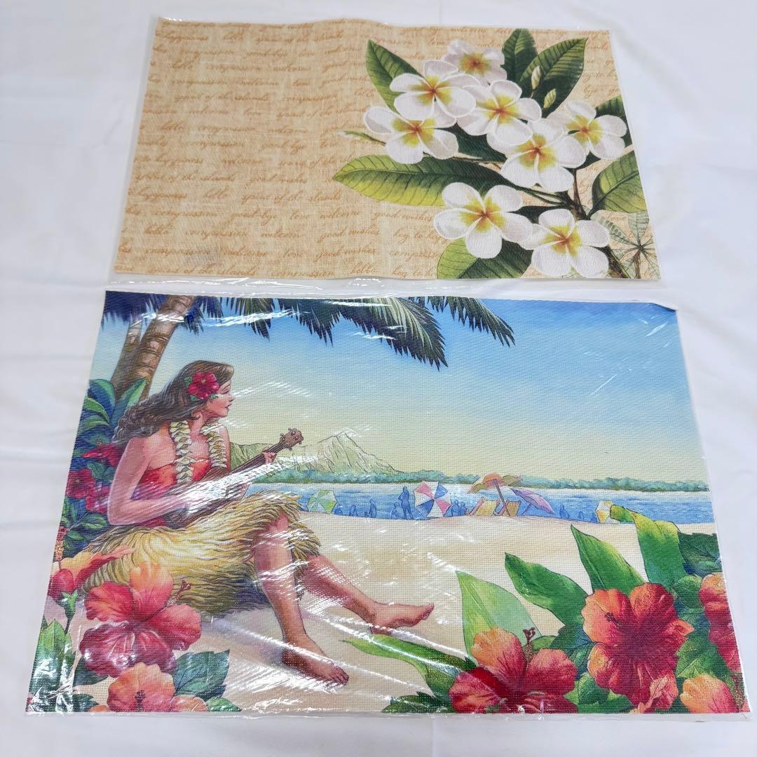 最安値❣️美品 ランチョンマット　ハワイ　アロハ　ハワイアン
