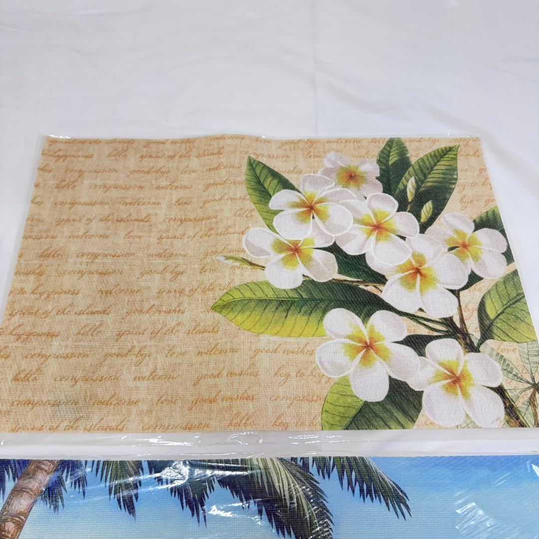 最安値❣️美品 ランチョンマット　ハワイ　アロハ　ハワイアン