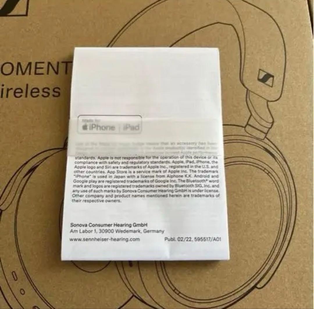 Sennheiser MOMENTUM 4 ワイヤレスヘッドフォン【超美品】