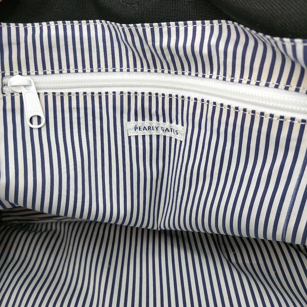 美品　PEARLY GATES　ロッカーバッグ　 トートバッグ　大容量　黒
