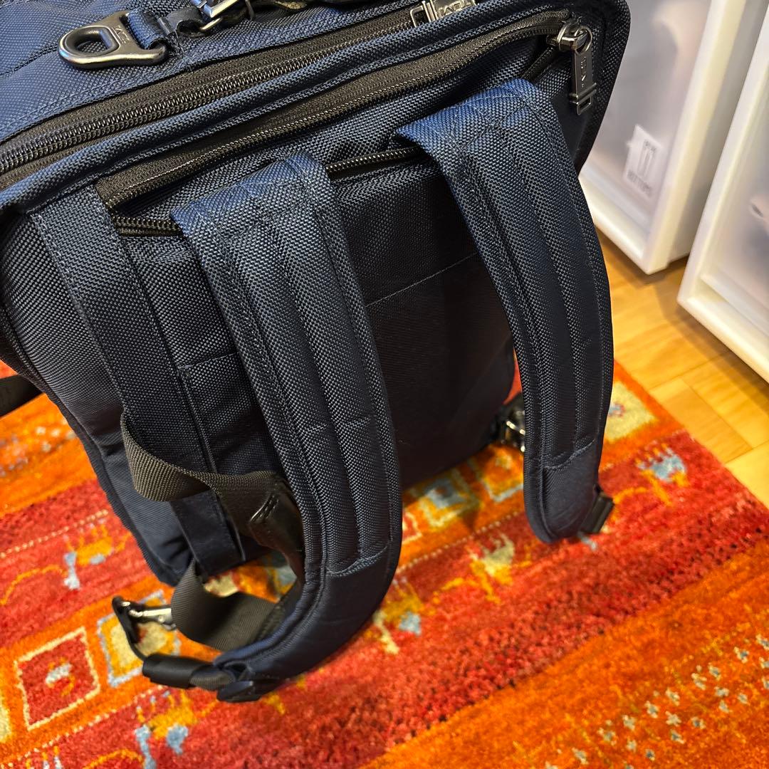 TUMI ネイビー 3wayビジネスバッグ