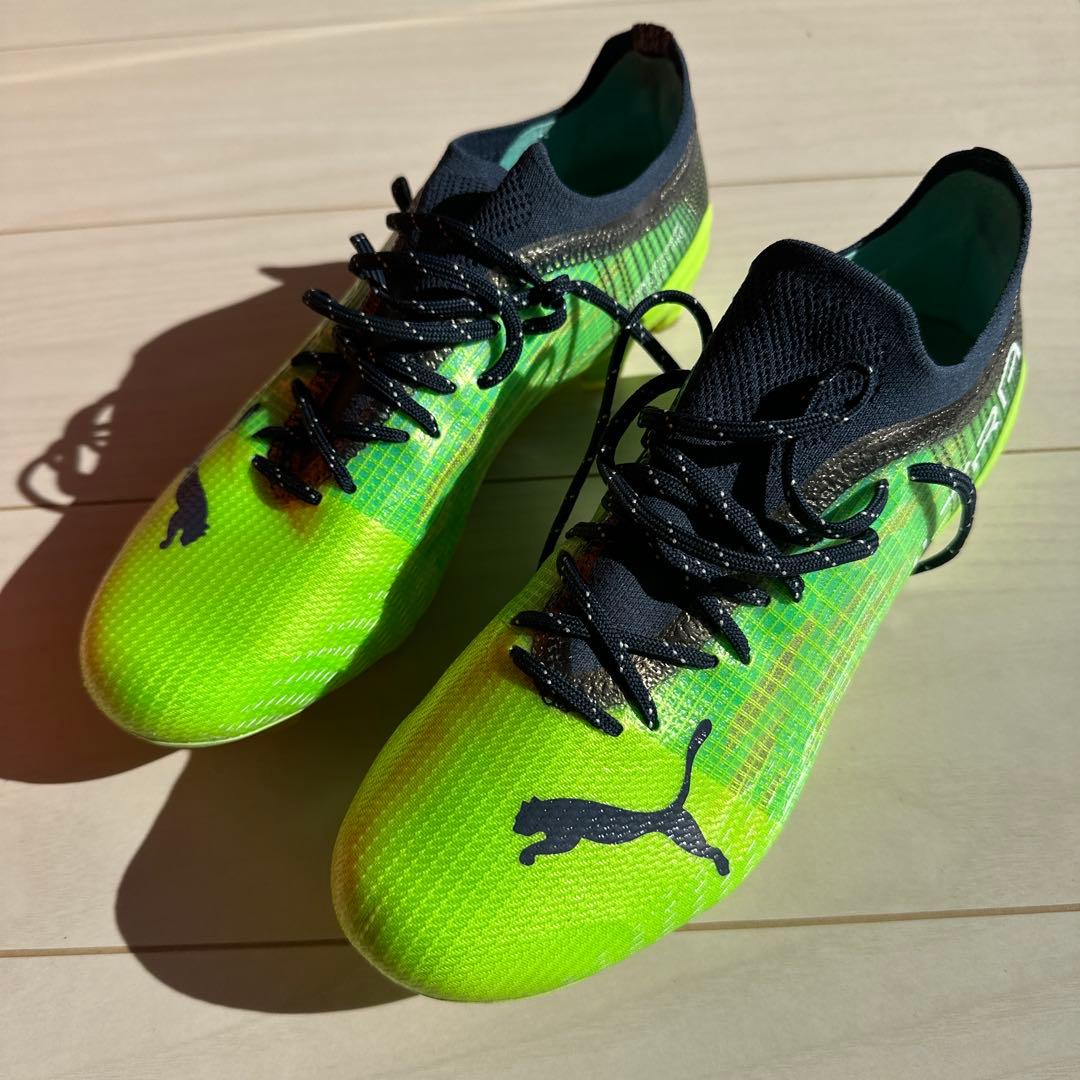 【クリーニング済み】PUMA ウルトラ1.3FG/AG 26CM