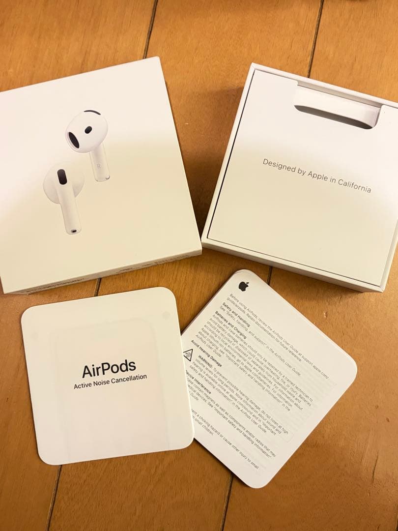 【slu】AirPods 4 アクティブノイズキャンセリング