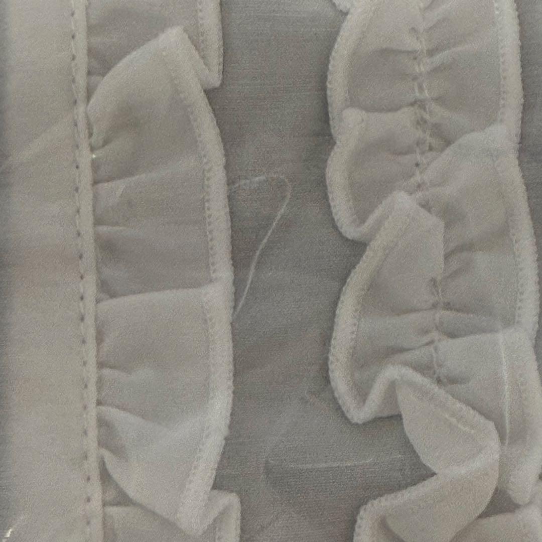 ワンピース ANDMARY Lotta frill mini dress black