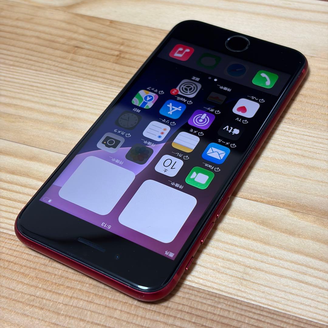 K*N様 おまけつき！バッテリー新品　iPhoneSE第3世代64GB SIMフ