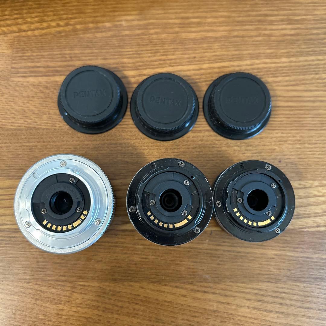 【PENTAX 】【レンズ４つ付き】ミラーレス一眼　Q7 本体　標準　トイレンズ