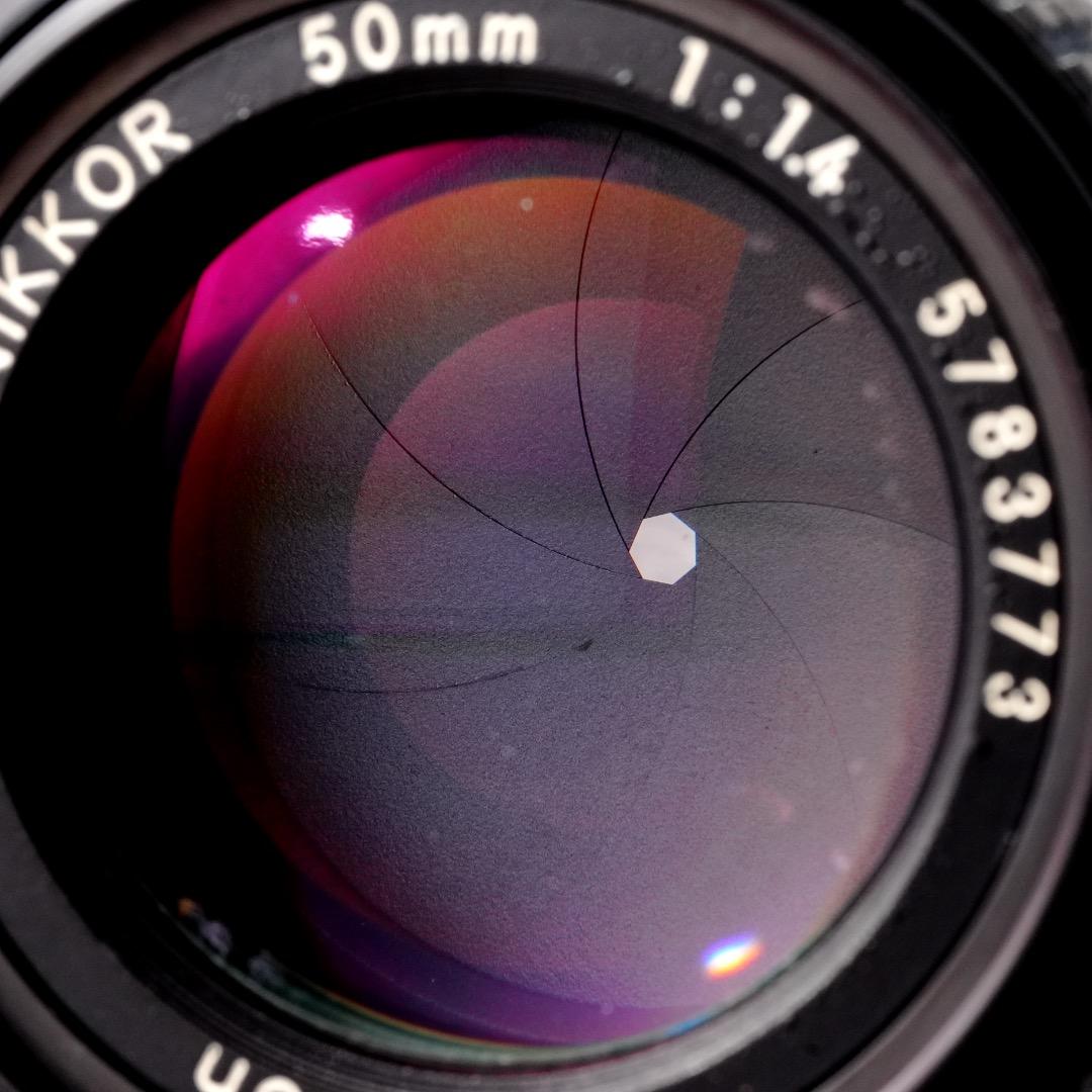 【極美品】動作◎ ニコン Ai-s Nikkor 50mm F1.4 773