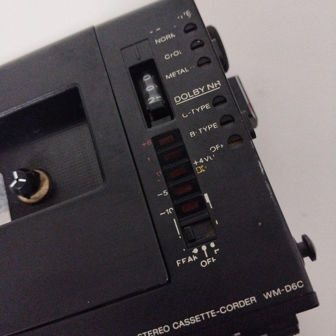 ポータブルプレーヤー SONY WM-D6C