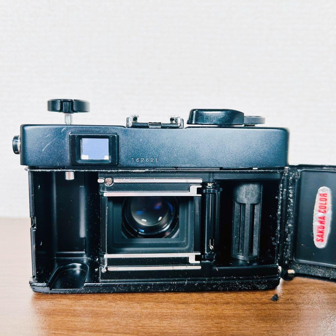 【動作品】Konica コニカ　C35 FD レンジファインダーカメラ