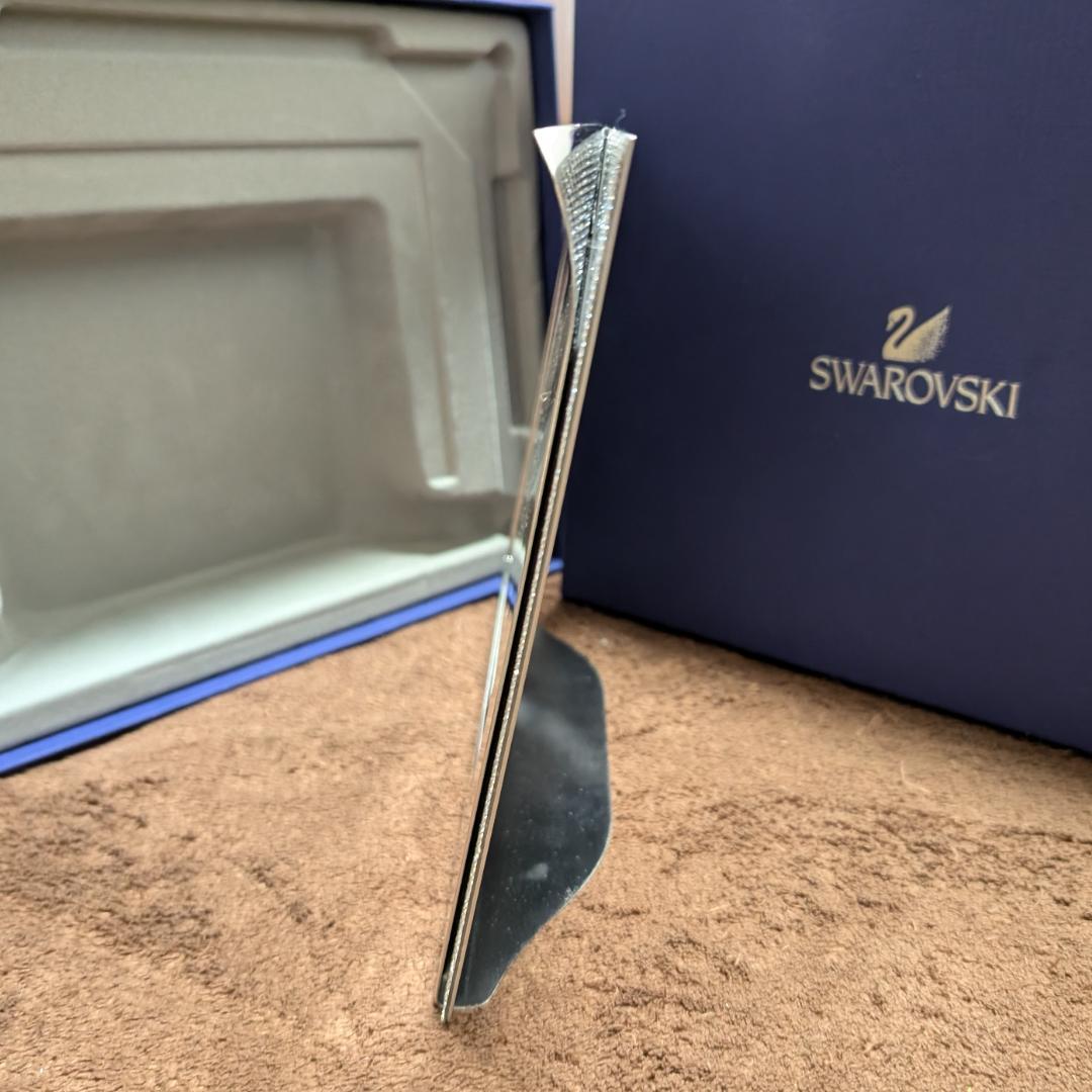 【SWAROVSKI】スワロフスキー付き写真立て・フォトスタンド