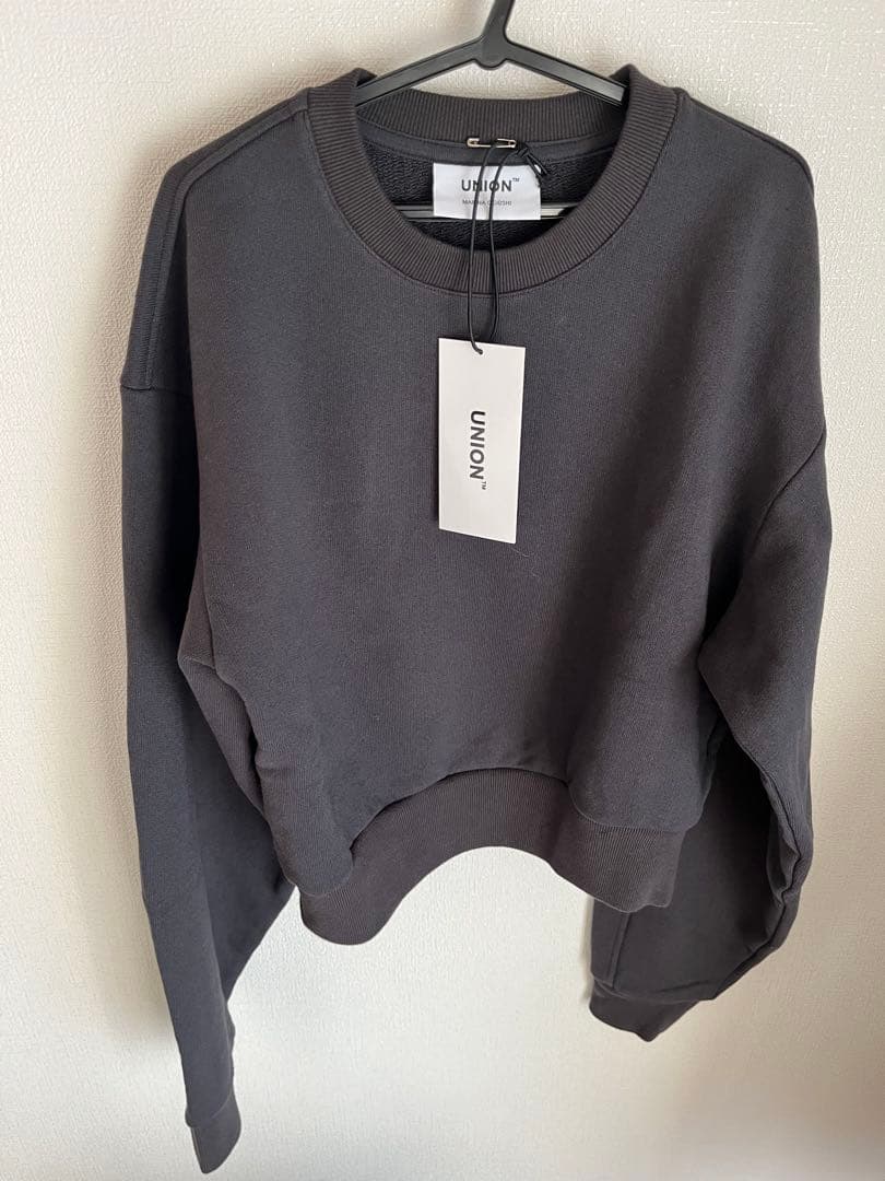 トップス Union Cropped Sweatshirt BK