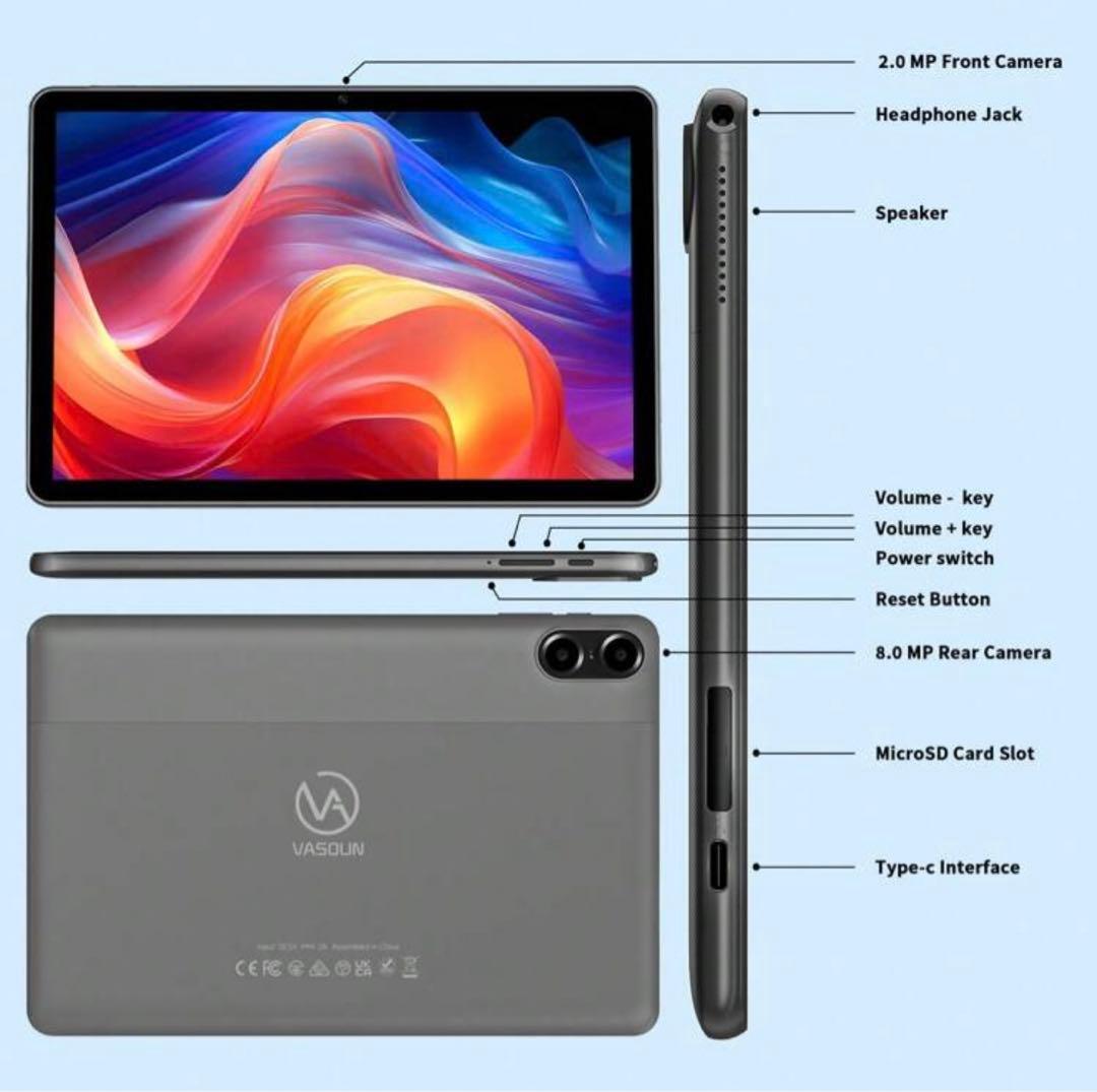 タブレット　64GB +4GB