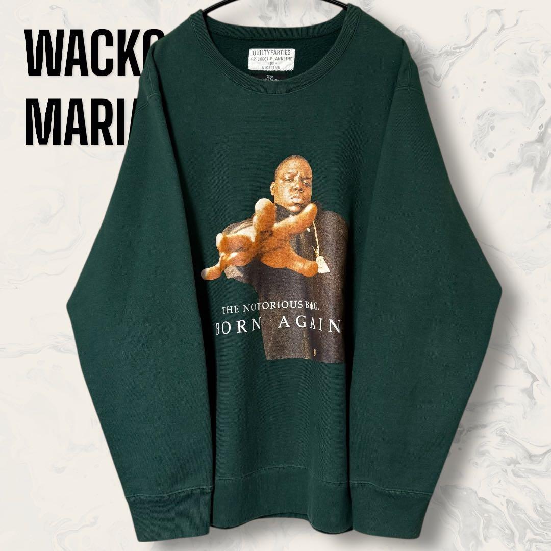 WACKO MARIA × ノトーリアス・B.I.G. コラボ スウェット