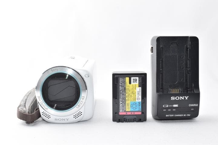 ソニー SONY HDR-CX270V ホワイト ビデオカメラ