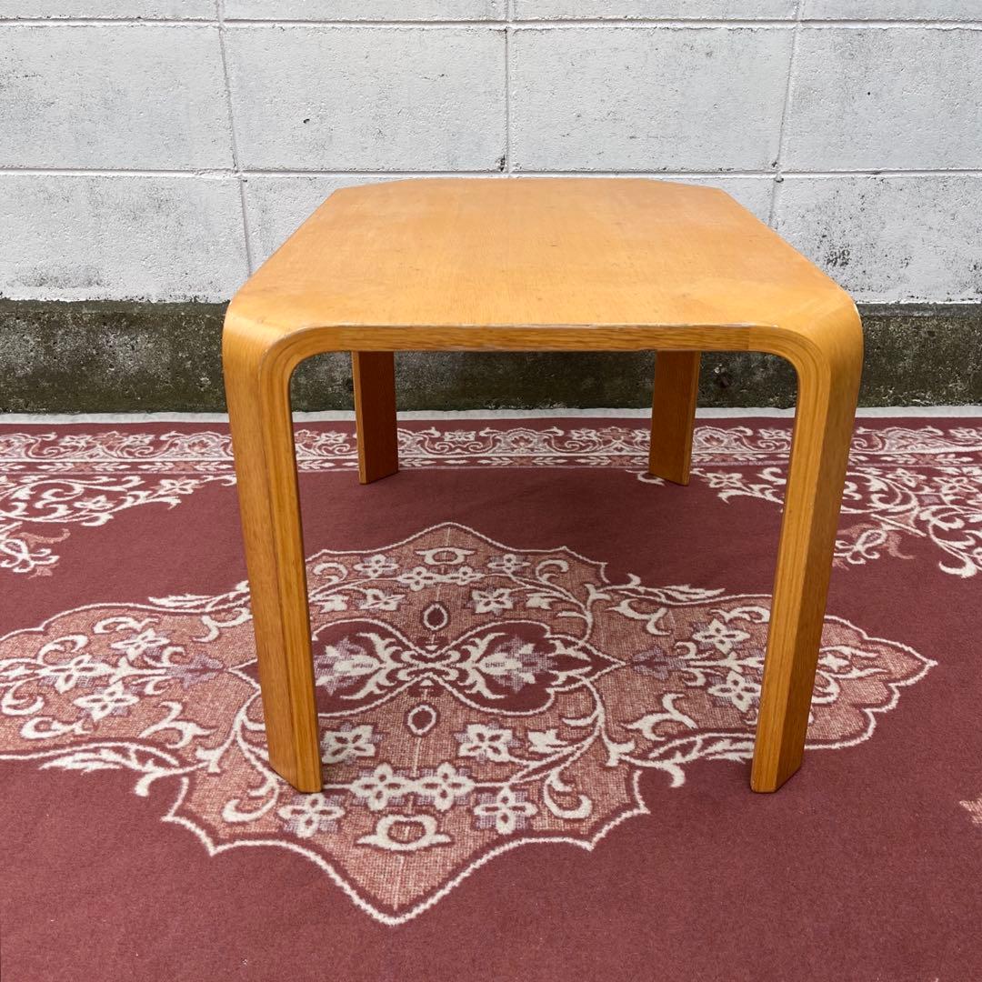 天童木工 Tendo ◾️木製プライウッド サイドテーブル コーヒーテーブル