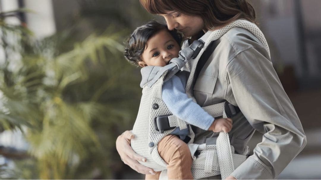 ベビービョルン ハーモニー3Dメッシュ⭐︎シルバー 美品