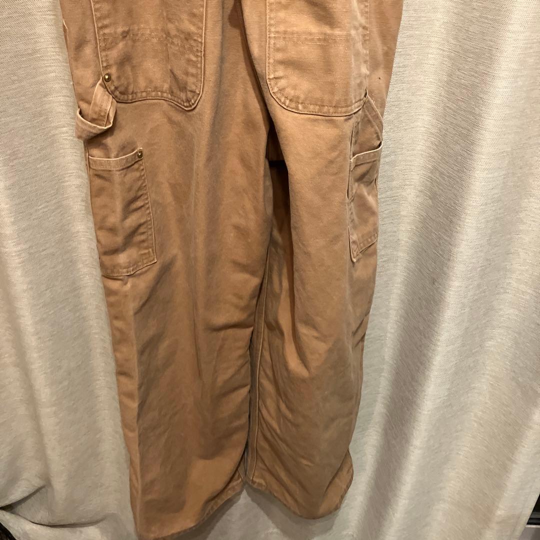 Carhartt オーバーオール　ダブルニー　USA製