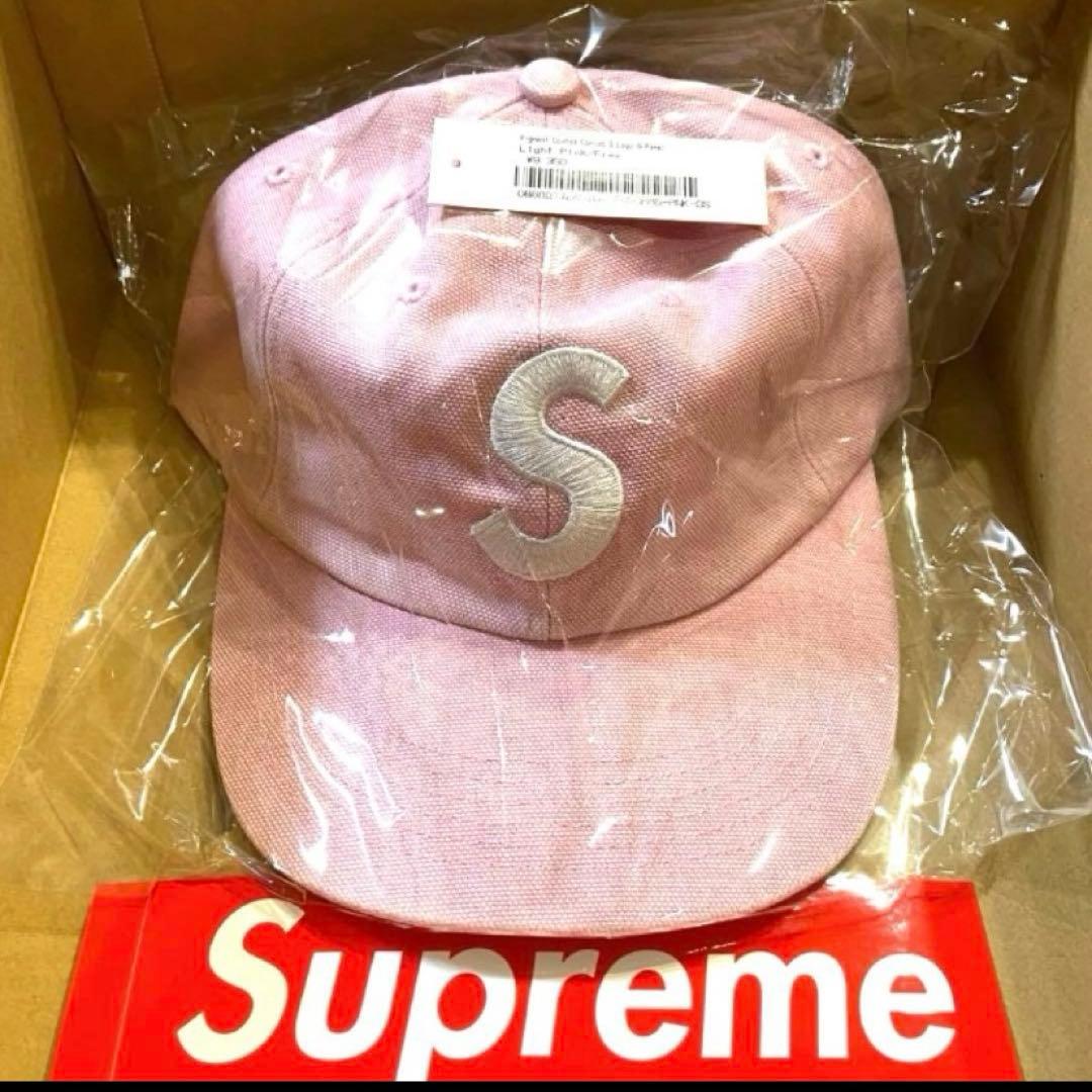 【新品】Supreme Pigment S Logo 6-Panel ピンク