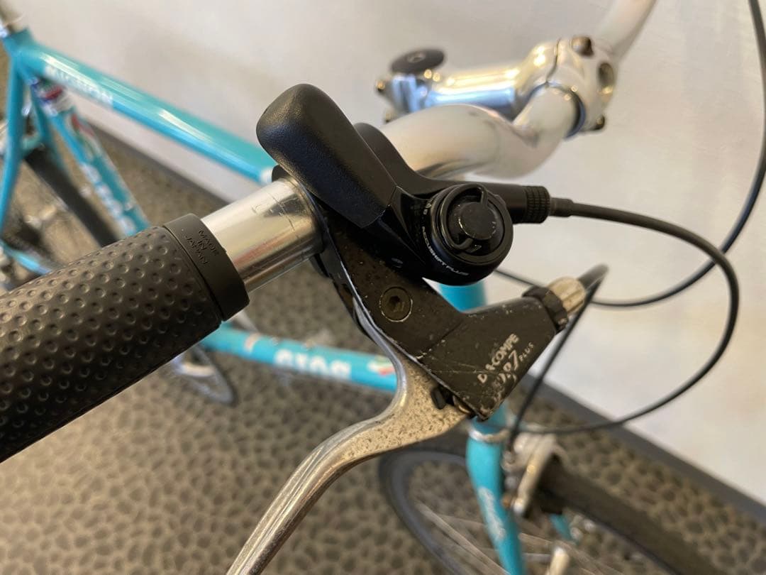 GIOS MIGNON 水色　ミニベロ　引取り限定